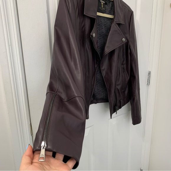 TED BAKER LONDON Leather Jacket - Picture 7 of 15